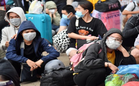 Kiên Giang hỗ trợ mỗi người về quê 1,5 triệu đồng