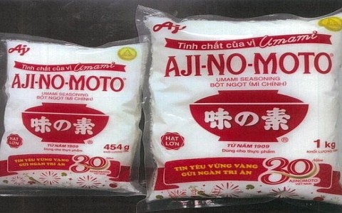 Long An ngăn chặn buôn bán bột ngọt giả mạo nhãn hiệu Ajinomoto tại chợ truyền thống