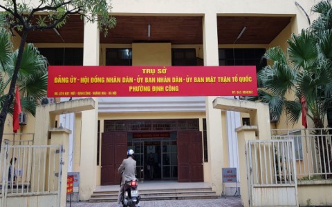 Khi nào các sai phạm về sử dụng đất và TTXD ở phường Định Công mới được xử lý triệt để?